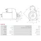 Démarreur 12V 0.85KW 9 dents BOSCH 0001116001, 0001116002, 0986017840, F042200161, F042202523, CARGO 111641