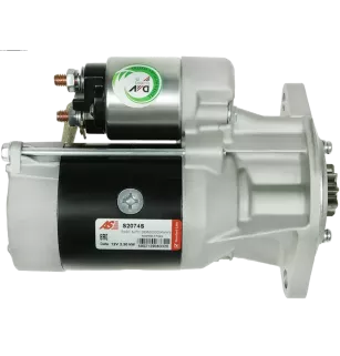 Démarreur 12V 2.20kW 9 dents AS-PL S2074S, UD14940S, CARGO 114747, HITACHI S13-558, KOMATSU 600-863-1450