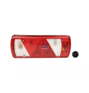 Feu arrière, gauche, Lb: 152 mm, L: 350 mm, H: 135 mm, T: 85 mm Pour Suer - 127552446