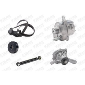 Pompe à eauJeu de courroie trapézoïdale à nervures MERCEDES-BENZ 00A903341, 00A145299, 078903137BD