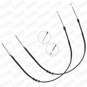 Câble de frein à main FIAT 46752977, 46752983