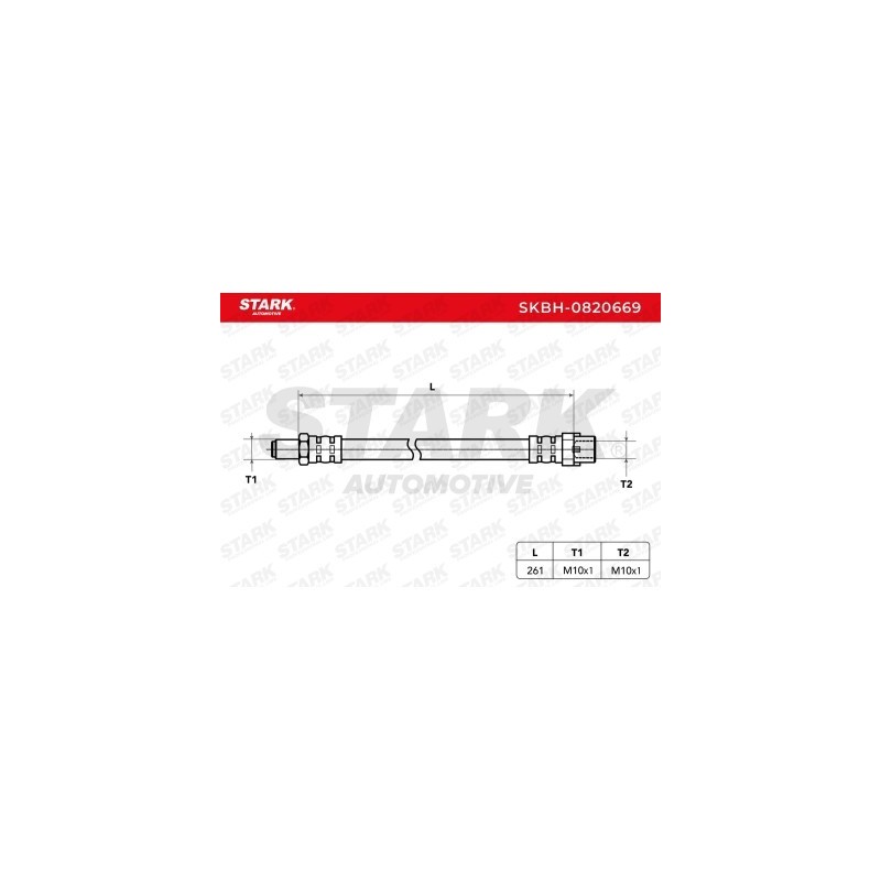 Flexible de frein BMW 34306792253