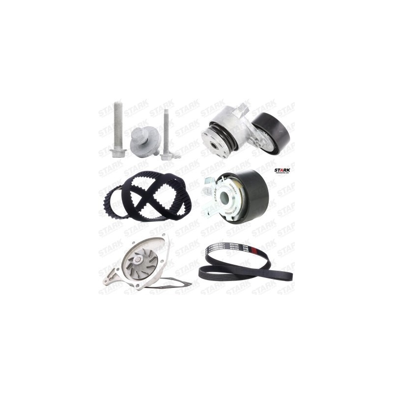 Kit de distribution pompe à eau DACIA 11281741427, 12578001, MN158101