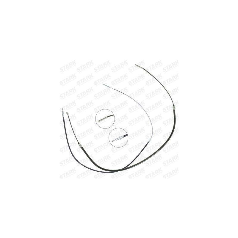 Câble de frein à main BMW 34401166234, 34411162998, 34401166237