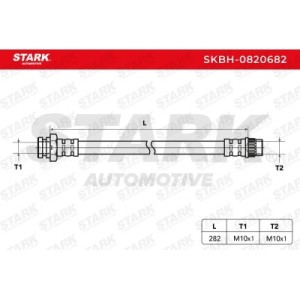 Flexible de frein CITROËN 4806E3, 4806E3