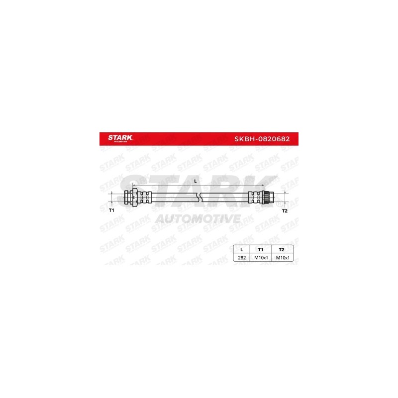 Flexible de frein CITROËN 4806E3, 4806E3