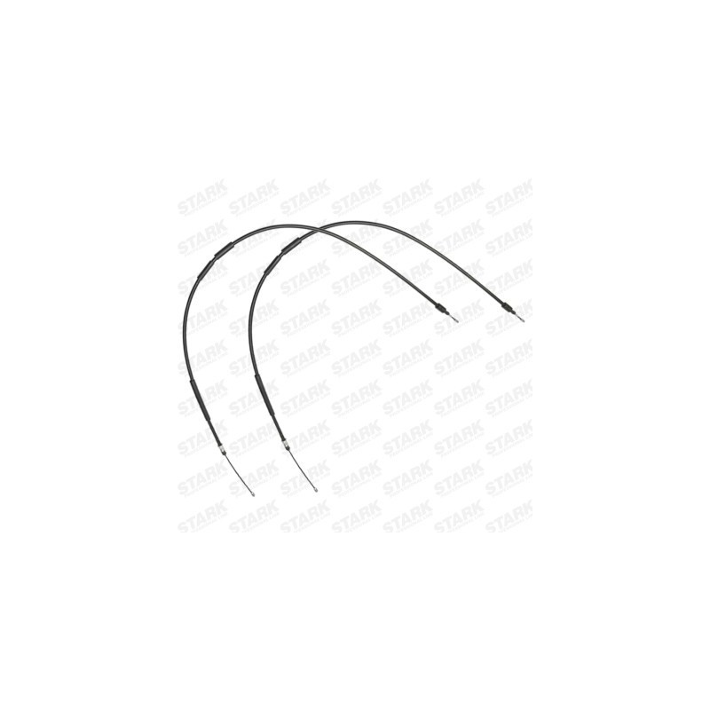 Câble de frein à main PEUGEOT 474567, 474568, 9153860280