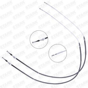 Câble de frein à main AUDI 1J0609721AC, 1J0609721AD, 1J0609721AQ