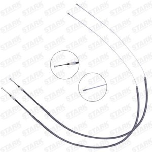 Câble de frein à main PEUGEOT 4745X4, 9644602880