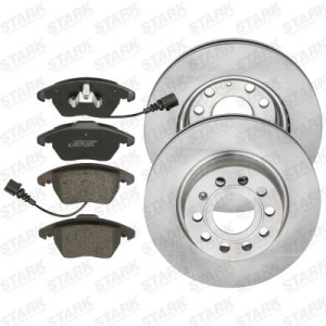 Disques et plaquettes de freins AUDI 1K0615301AC, 1K0615301AK, 1K0615301AS