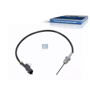 Capteur de température de gaz d'échappement, M14 x 1,5, SW: 16, L: 500 mm, L: 350 mm, 2 poles Pour Citroën Jumper, Fiat Ducato