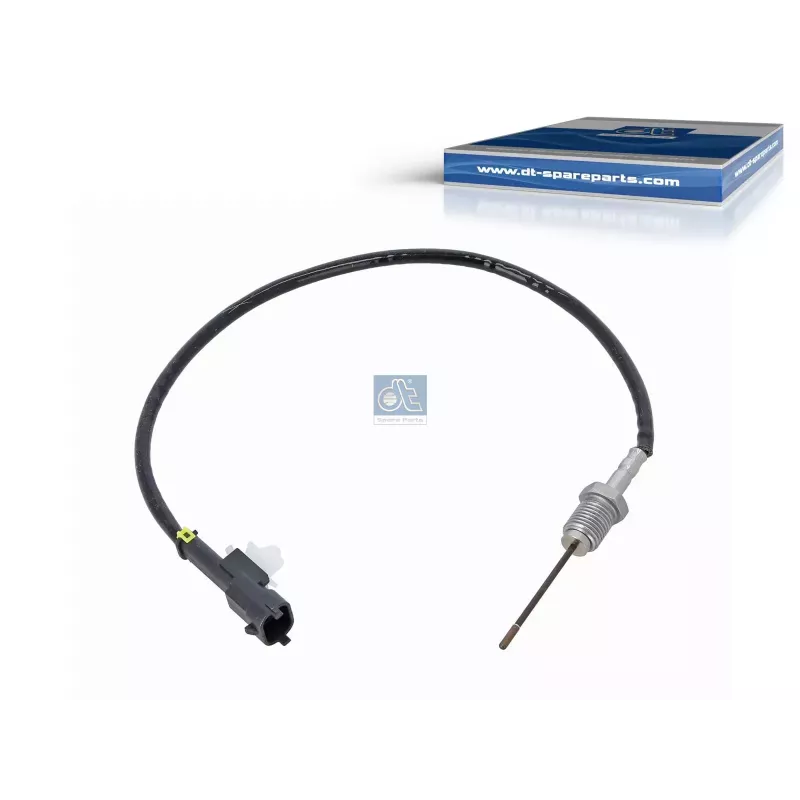 Capteur de température de gaz d'échappement, M14 x 1,5, SW: 16, L: 500 mm, L: 350 mm, 2 poles Pour Citroën Jumper, Fiat Ducato