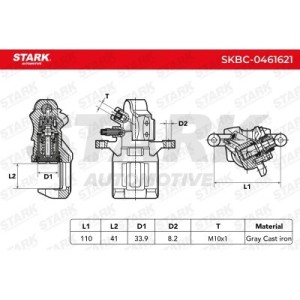 Étrier de frein HONDA 43018SZTG00, 43018TM8G00
