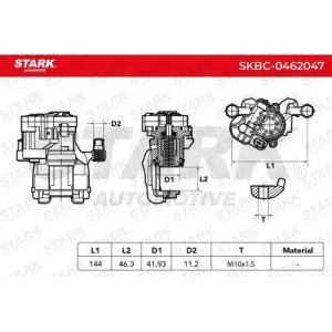 Étrier de frein AUDI 3Q0615423, 3Q0615423X, 3Q0615423
