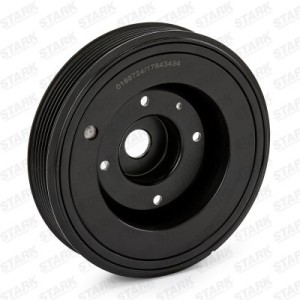 Poulie damper vilebrequin AUDI 06H105243C, 6K105243, 06H105243F