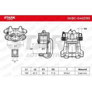 Étrier de frein BMW 34116850650