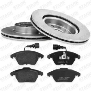 Disques et plaquettes de freins AUDI 1K0615301AC, 1K0615301AK, 1K0615301AS