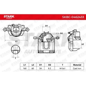 Étrier de frein HYUNDAI 581104L000, 58110C8000, 58110C8500