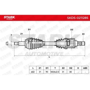 Arbre de transmission LAND LR024756