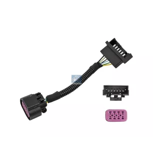 Cable adaptateur, gauche Pour Citroën Jumper, Fiat Ducato, Peugeot Boxer - 1607460880 - 1370207080 - 1607460880