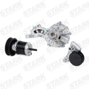 Pompe à eauJeu de courroie trapézoïdale à nervures VW 46542303, 55556430, 026121010