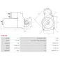 Démarreur 12V 0.70kW 8 dents BOSCH 0986016730, CARGO 114199, DELCO DRS3945, DRS6730, DS5055