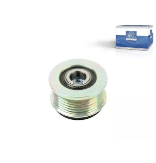 Poulie, alternateur, d: 17 mm, D: 61 mm, 6 PK, W: 35 mm Pour Citroën Jumper - Fiat Ducato - Peugeot Boxer - 09949580