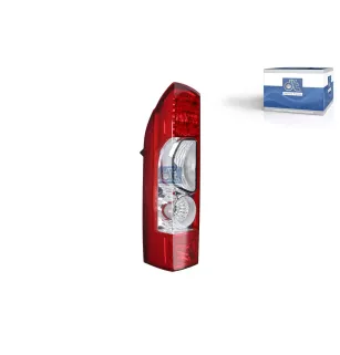 Feu arrière, gauche, sans porte-lampe Pour Citroën Jumper, Fiat Ducato, Peugeot Boxer - 1606664080 - 6350LE - 6350Z2