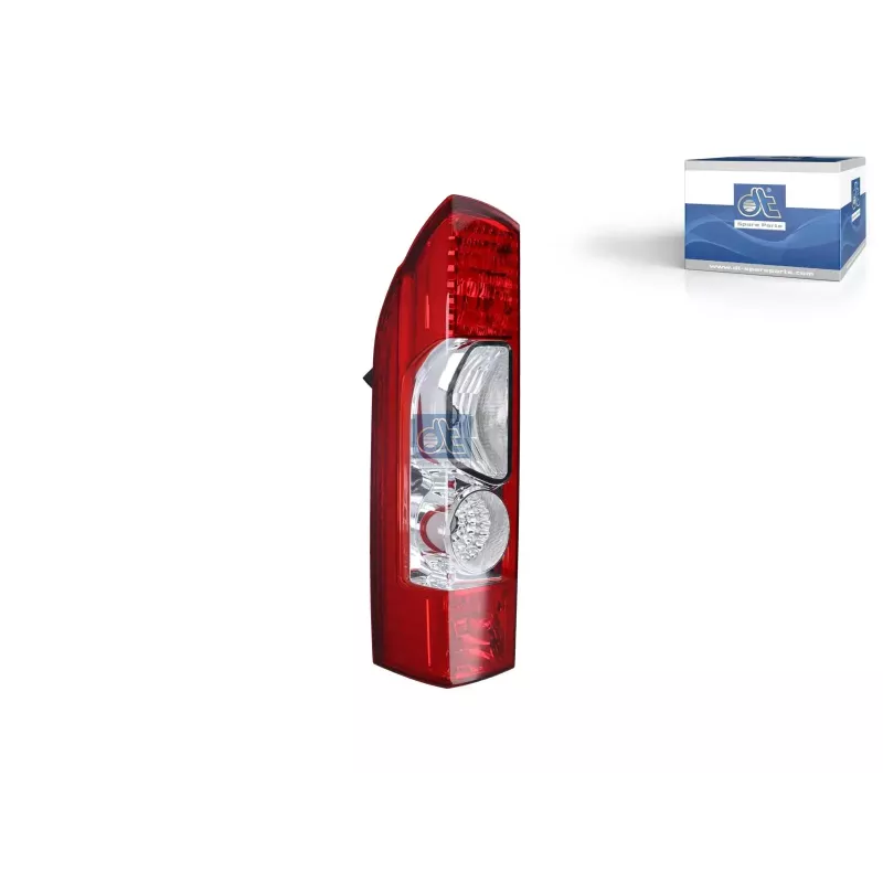 Feu arrière, gauche, sans porte-lampe Pour Citroën Jumper, Fiat Ducato, Peugeot Boxer - 1606664080 - 6350LE - 6350Z2