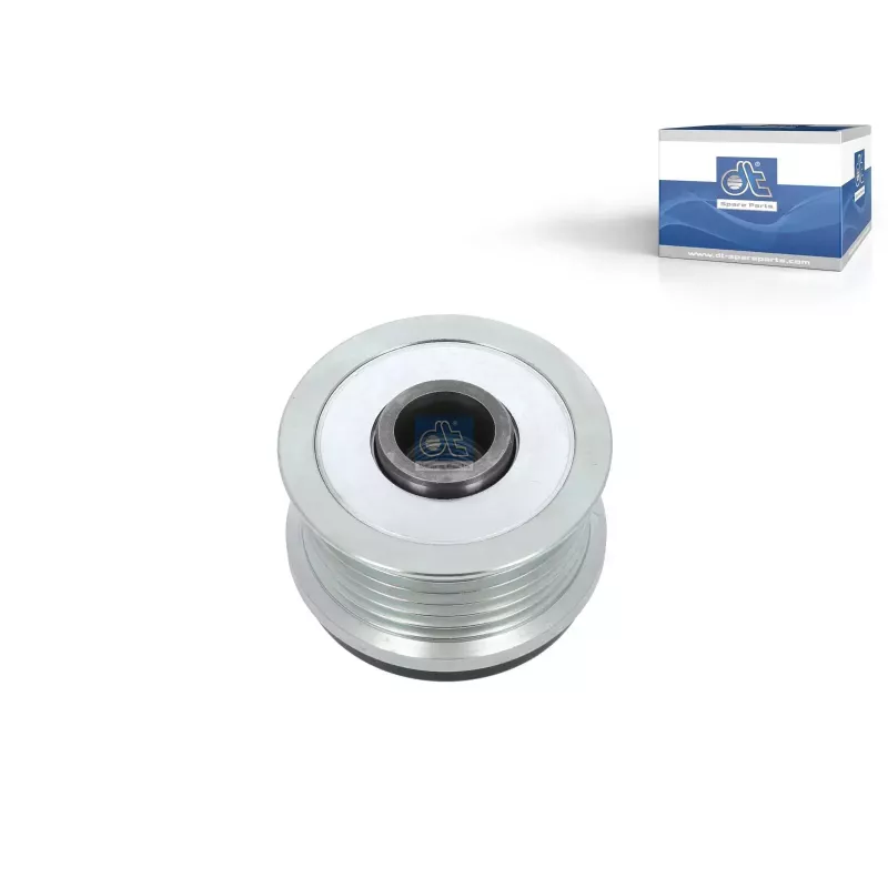 Poulie, alternateur, d: 17 mm, D: 54.1 mm, 6 PK, W: 33.6 mm Pour Citroën Jumper, Fiat Ducato, Peugeot Boxer - 77362558
