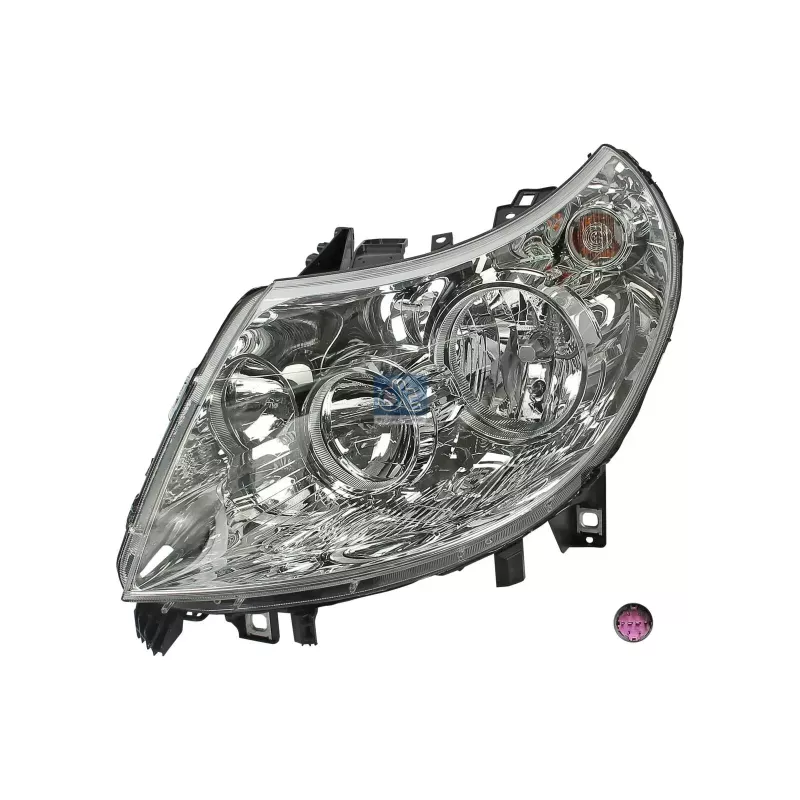 Phare principal, gauche Pour Citroën Jumper, Fiat Ducato, Peugeot Boxer - 1606664580 - 1606927480 - 6208A5