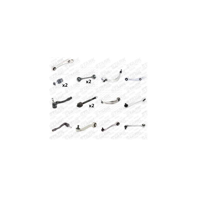 Kit de réparation, bras triangulaire AUDI 4G0411317, 4G0411317A, 4G0423811A