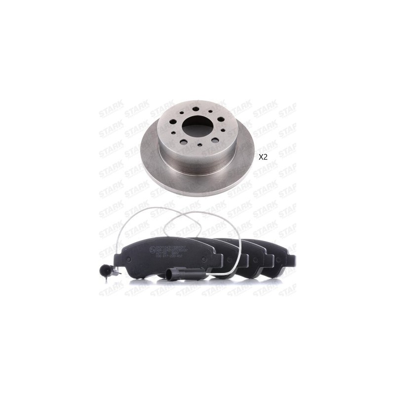 Disques et plaquettes de freins CITROËN 4249K7, 4249L0, 4249E6