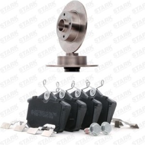 Disques et plaquettes de freins RENAULT 1E0698451, 1E0698451B, 1E0698451C