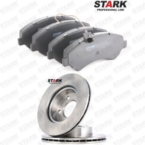 Disques et plaquettes de freins CITROËN 424935, 46806234, 1607872280