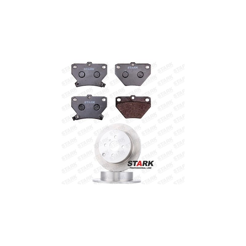 Disques et plaquettes de freins TOYOTA 1132107700, 1132108500, 101820189