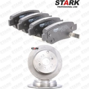 Disques et plaquettes de freins HONDA 42510STKA00, 42510TX4A01, 42510TX4A02