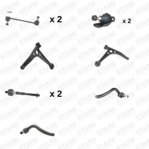 Kit de réparation, bras triangulaire FORD 7M0422817B, 7M0422818B, 1001396