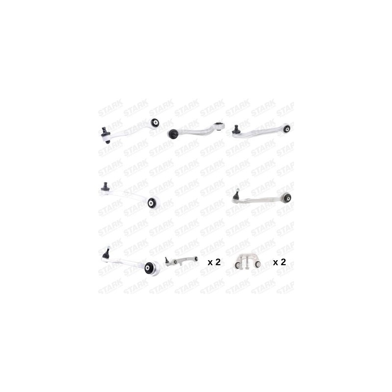 Kit de réparation, bras triangulaire AUDI 4E0407505B, 4E0407505BS2, 4E0407505E