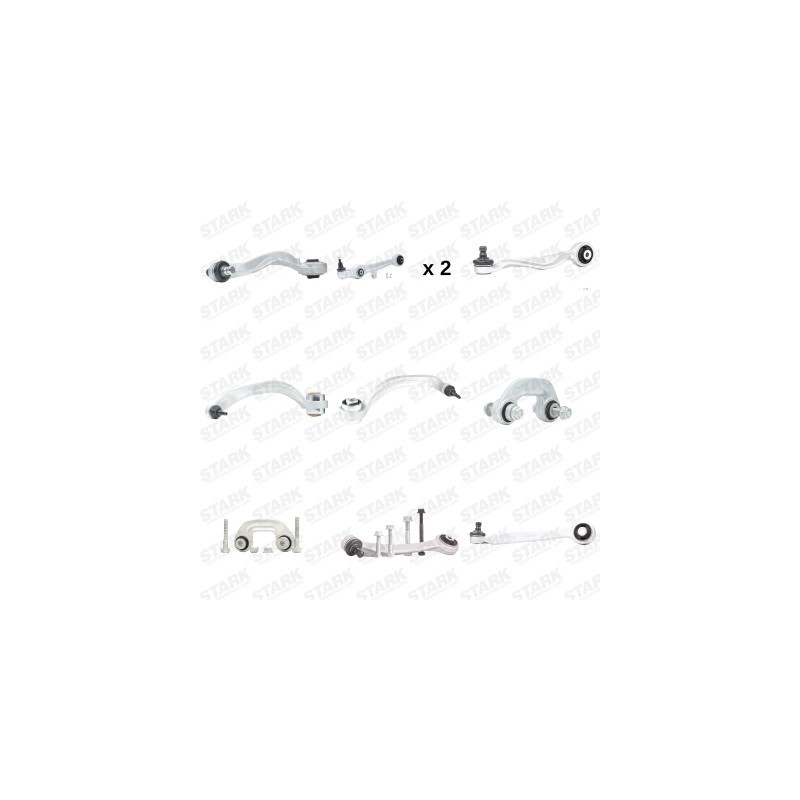 Kit de réparation, bras triangulaire AUDI 4D0407069, 4D0407070A, 4D0407151A