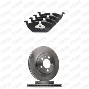 Disques et plaquettes de freins AUDI 1J0615115, 1J0698151C, 1J0698151H
