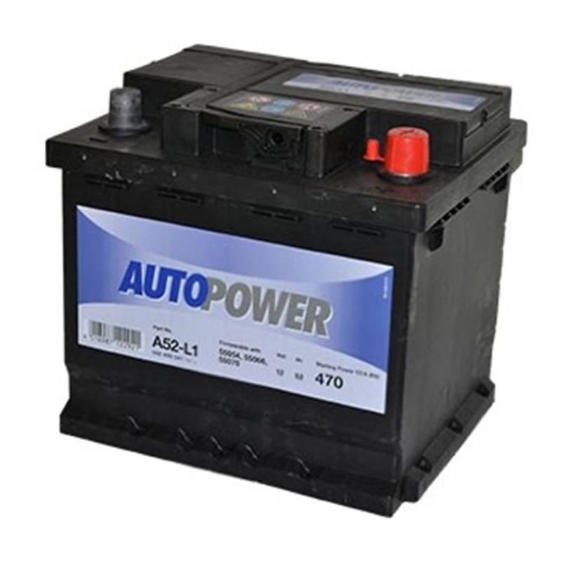 Batterie 52AH 470A - Autopower En Stock à Roanne/mably
