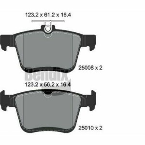 Kit de Plaquettes de Frein / BPD1075