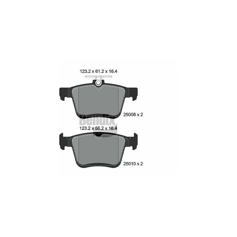 Kit de Plaquettes de Frein / BPD1075