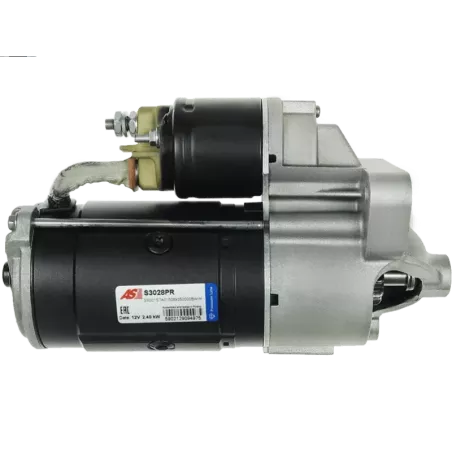 Démarreur 12V 2.40kW 10 dents BOSCH 0986024220, CARGO 114161, DELCO DRS0093, DS1203, HELLA 8EA012528-091