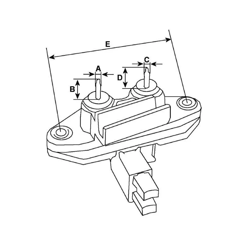 Bague collectrice compatible pour alternateur BOSCH 0120489704