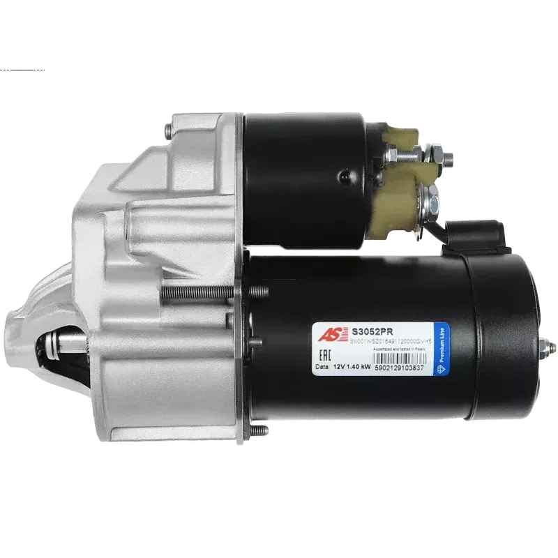 Démarreur 12V 1.4kW 11 dents Remplace pour VALEO 188564, 201088, 438074, 455936, CARGO 113481, DAF 1516807R, DELCO DRS3738