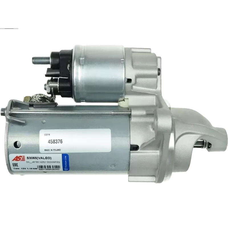 Démarreur 12V 1.10kW Bosch 0001107043 0001107087