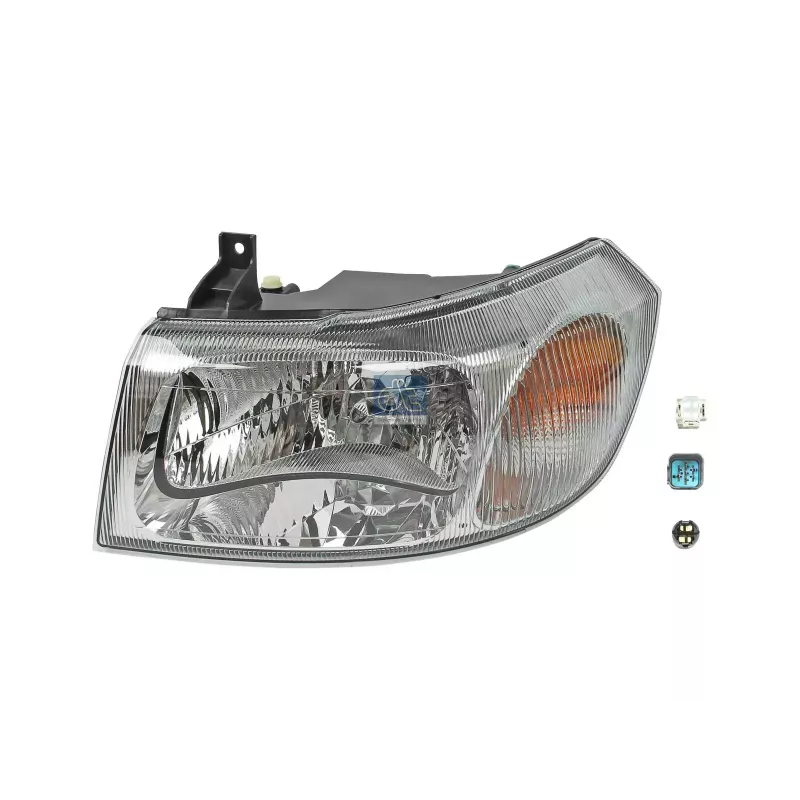 Phare principal, gauche, réglage en hauteur électrique, H4 Pour Ford Transit - 1118827 - 1140072 - 1232646 - 1353987 - 4695292