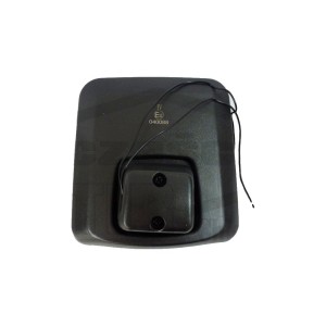 Grote hoekspiegel, compleet met Carter 82417044S